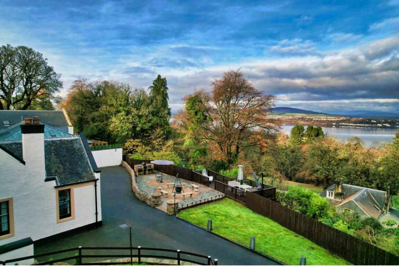 Gleddoch Coach House Villa Langbank Buitenkant foto