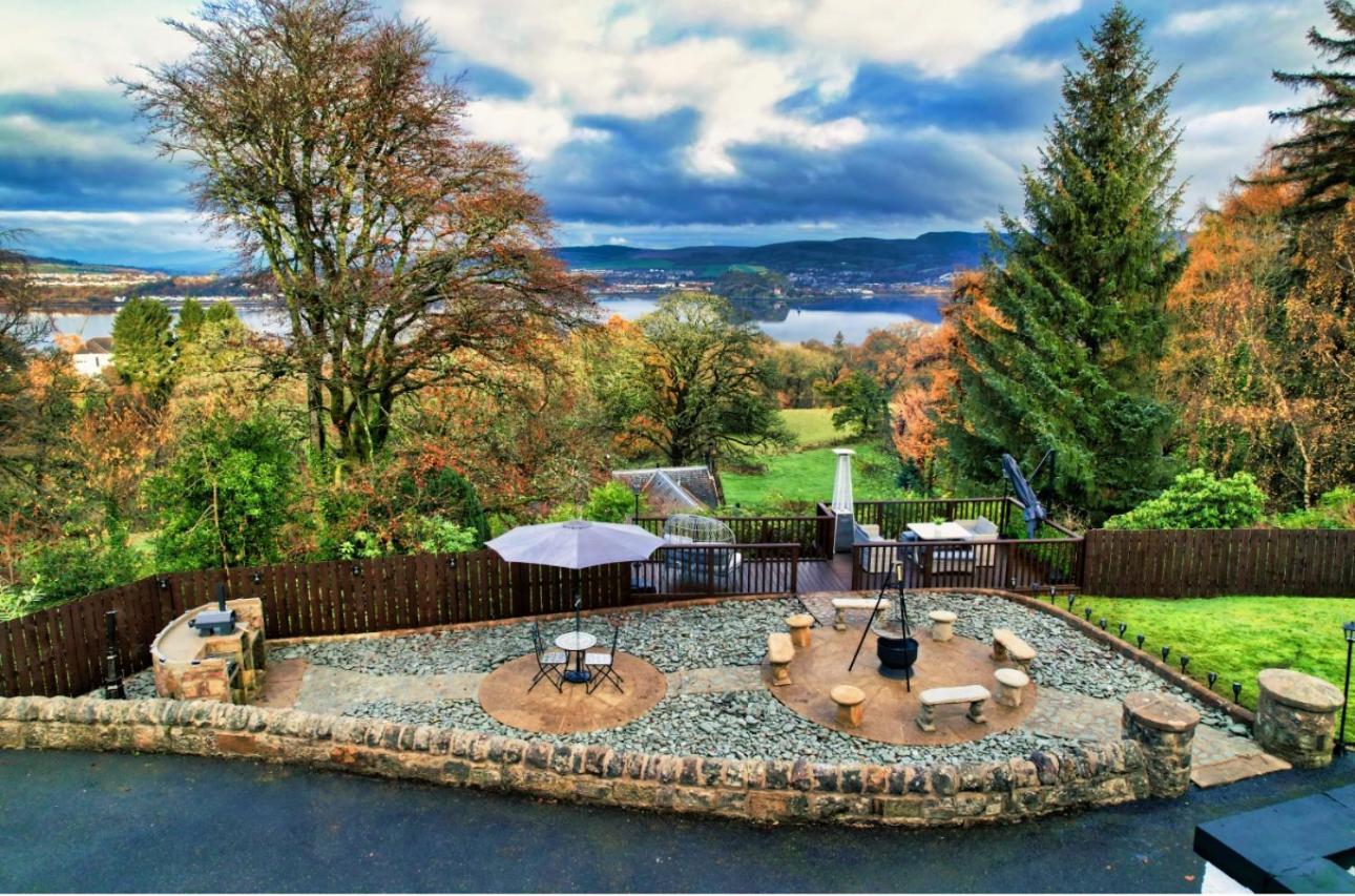 Gleddoch Coach House Villa Langbank Buitenkant foto