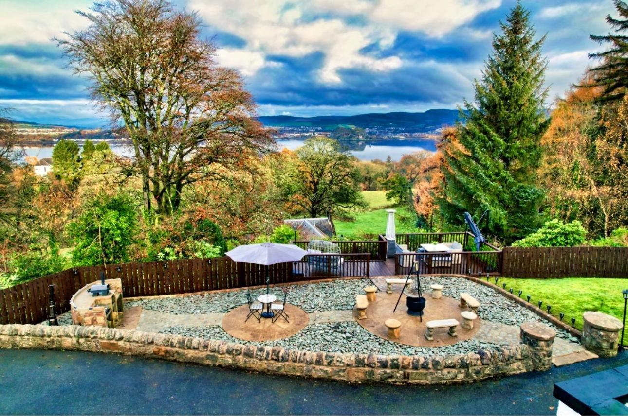 Gleddoch Coach House Villa Langbank Buitenkant foto